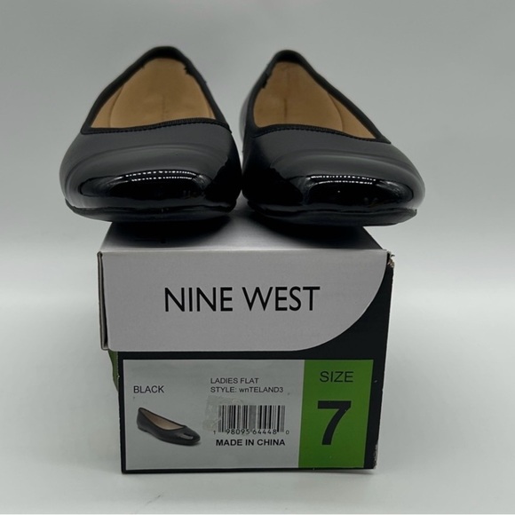 Nine West Black Vegan Ballet Flats Women’s Size 7 – New in Box - Picture 10 of 10